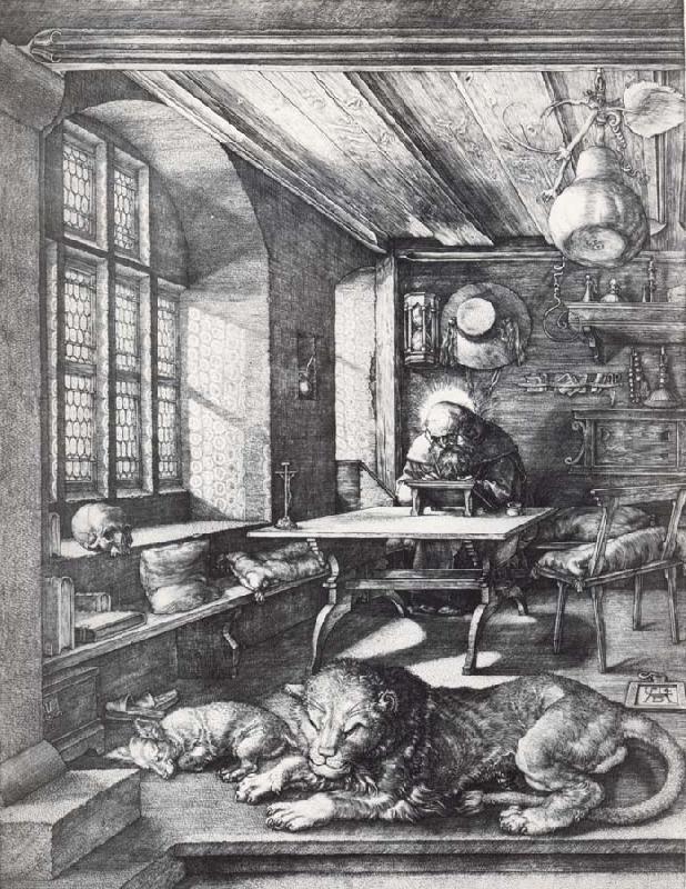  St.Jerome in his study